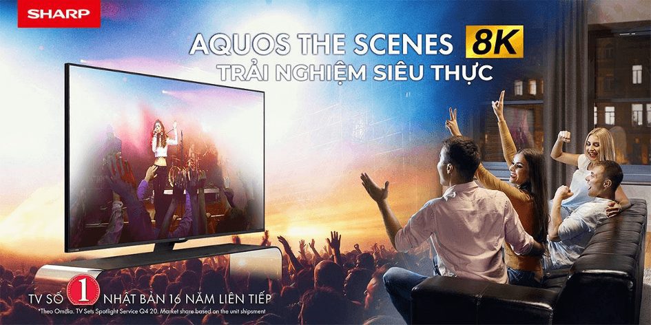 SHARP RA MẮT TV 8K THẾ HỆ THỨ 2 KỶ NIỆM 20 NĂM THƯƠNG HIỆU TV AQUOS | SHARP  Vietnam