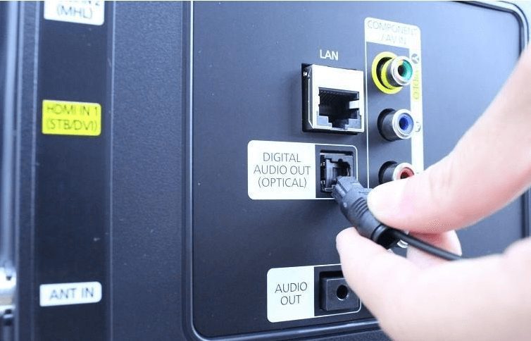 Cổng Optical trên tivi Sony