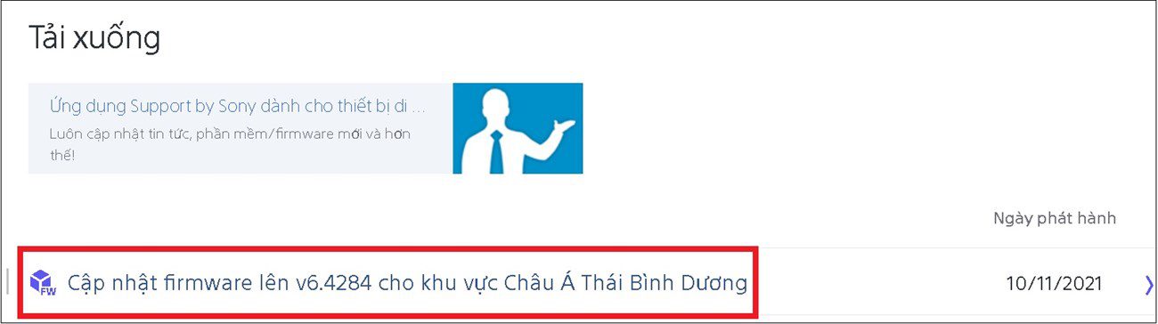 Chọn Cập nhật Firmware > Chọn Tải xuống > Kéo xuống dưới và đọc hết các điều khoản > Nhấn Đồng ý. Chọn Cập nhật Firmware > Chọn Tải xuống > Kéo xuống dưới và đọc hết các điều khoản > Nhấn Đồng ý.