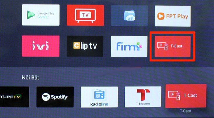 Hướng dẫn cách điều khiển tivi TCL bằng điện thoại thông quan ứng dụng T-Cast