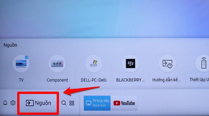 Chọn Hướng dẫn cách dò kênh DVB-T2 trên Smart tivi Samsung - bước 2
