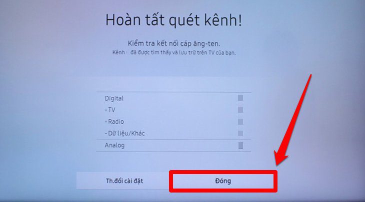 Bạn chọn vào mục Bạn chọn vào mục