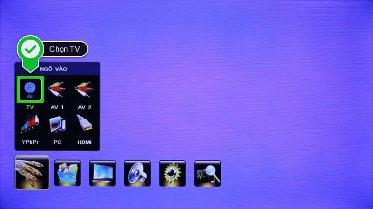 Hướng dẫn cách dò kênh trên tivi TCL thường