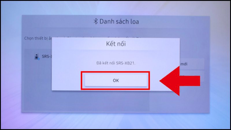Nhấn OK để hoàn tất tác vụ Nhấn OK để hoàn tất tác vụ