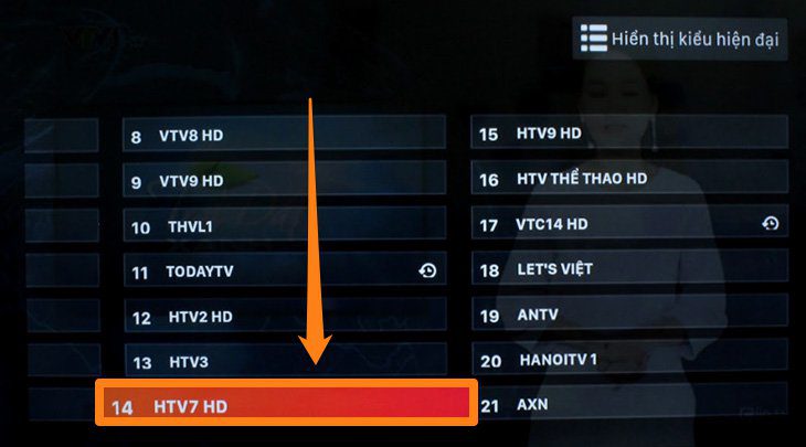 Cách sử dụng ứng dụng ClipTV trên tivi TCL xem truyền hình