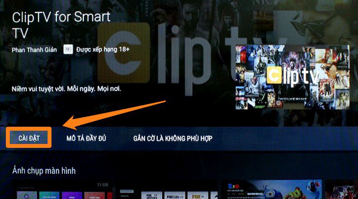 Cách cài đặt và đăng nhập ClipTV cho tivi TCL