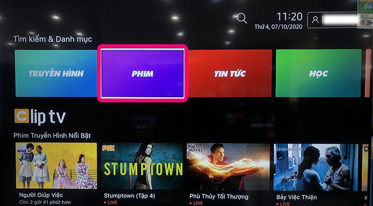 Cách sử dụng ứng dụng ClipTV Cách sử dụng ứng dụng ClipTV