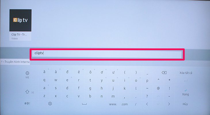Cách tải ứng dụng ClipTV Cách tải ứng dụng ClipTV