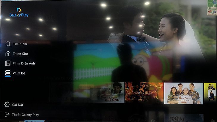 đăng nhập tài khoản ứng dụng Galaxy Play thành công