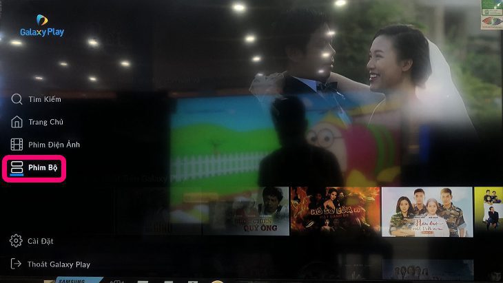 Hướng dẫn cách sử dụng ứng dụng Galaxy Play (Fim ) trên tivi Samsung