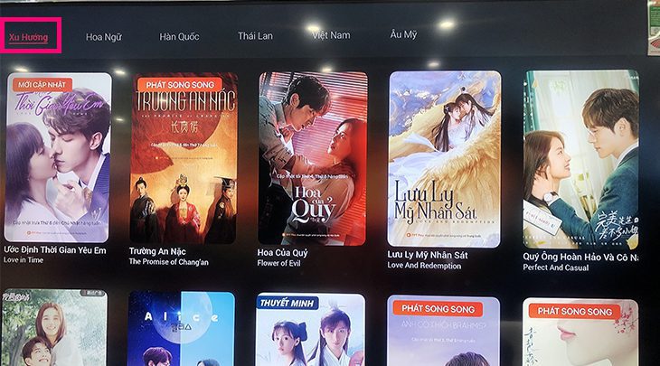 Cách sử dụng ứng dụng FPT play trên Smart tivi Samsung Cách sử dụng ứng dụng FPT play trên Smart tivi Samsung