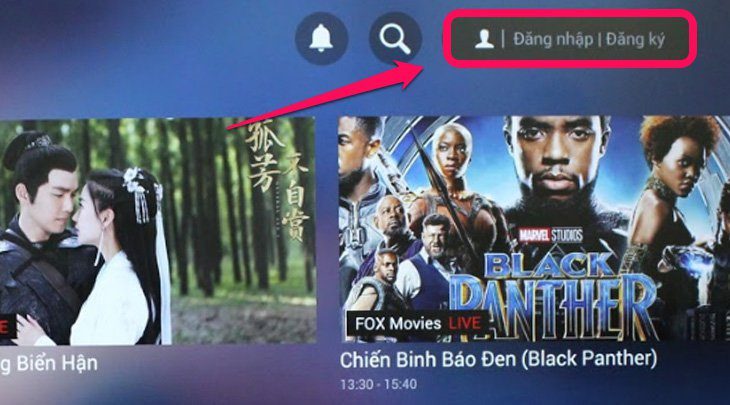 Đăng nhập tài khoản ứng dụng FPT Play Đăng nhập tài khoản ứng dụng FPT Play