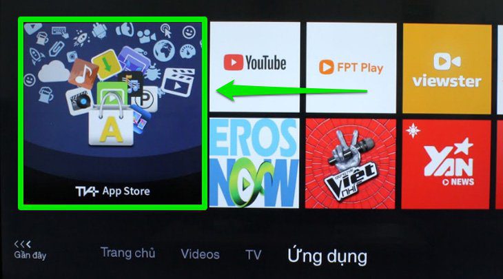 Hướng dẫn cách tải ứng dụng trên tivi TCL