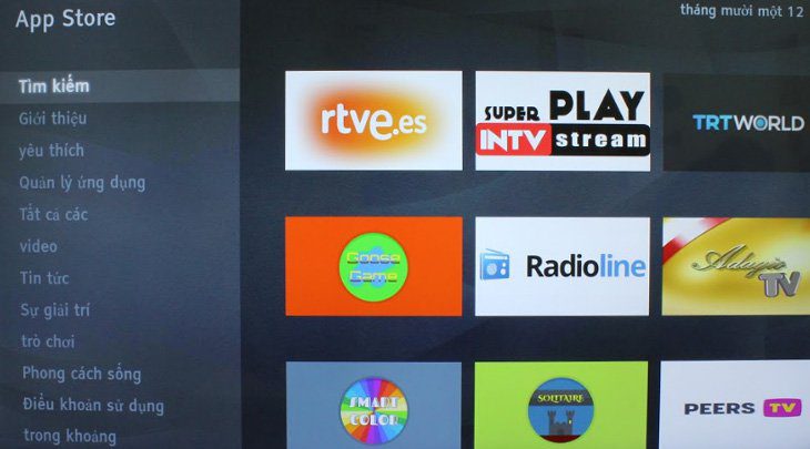 Hướng dẫn cách tải ứng dụng trên tivi TCL