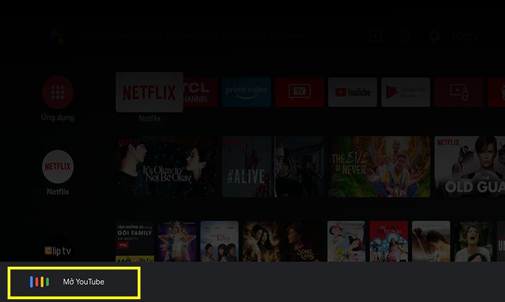Nói vào câu lệnh 