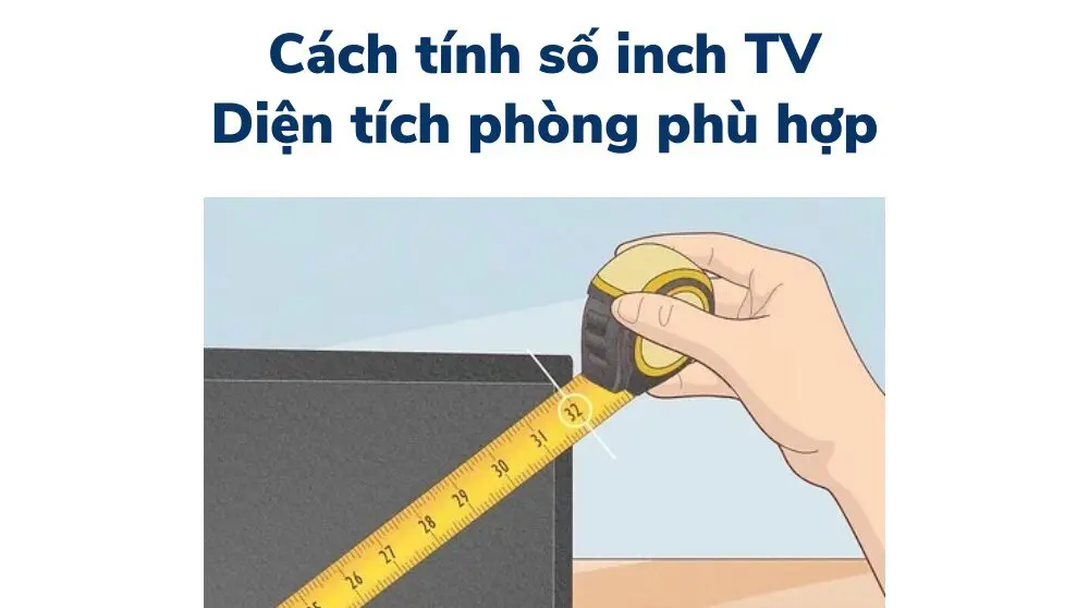 cách tính inch tivi