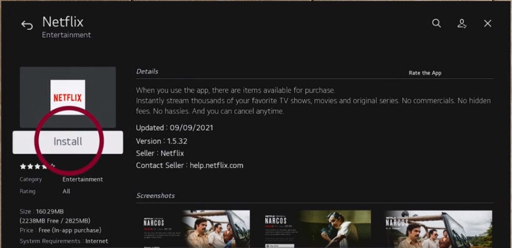 cập nhật Netflix