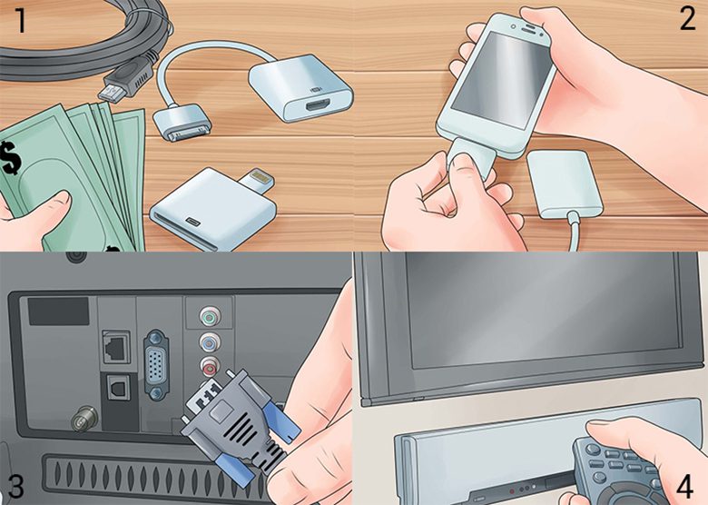 Cách truyền từ điện thoại sang tivi Samsung