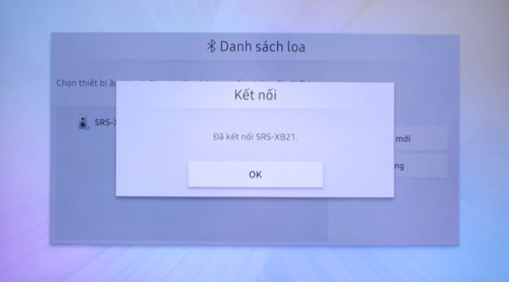 Hướng dẫn kết nối micro không dây với tivi Samsung