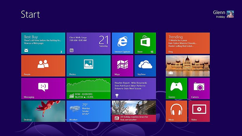 Laptop chạy hệ điều hành Windows 8 và 8.1 Laptop chạy hệ điều hành Windows 8 và 8.1