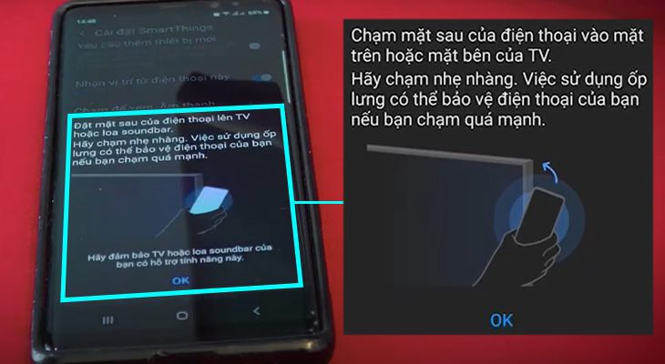 Sử dụng tính năng Tap View trên tivi Samsung Sử dụng tính năng Tap View trên tivi Samsung