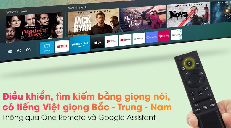 Lợi ích khi sử dụng trợ lý ảo Google Assistant trên tivi Samsung