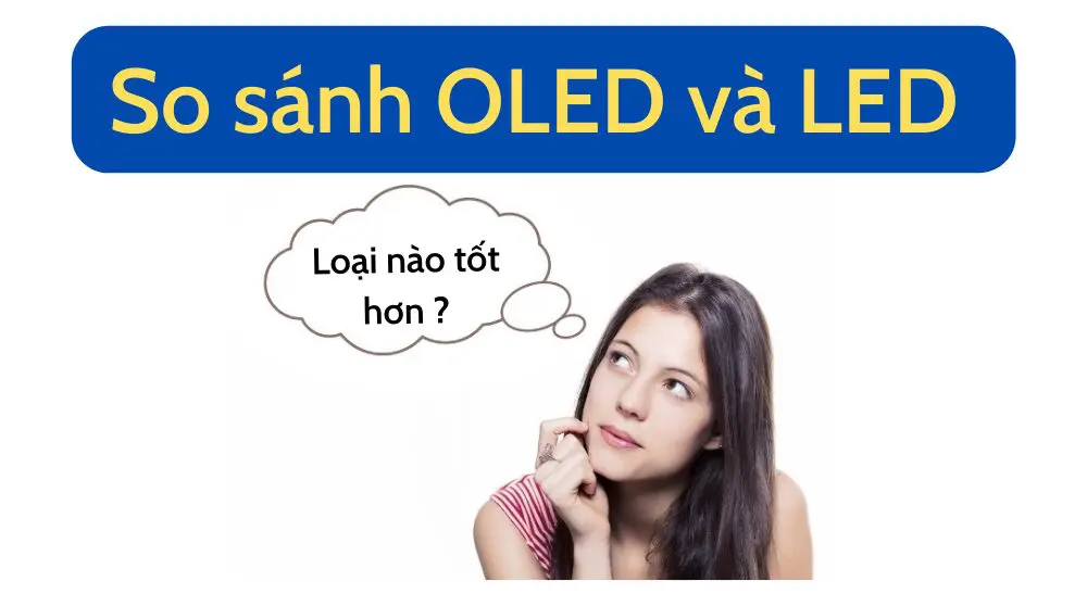 so sánh led và oled