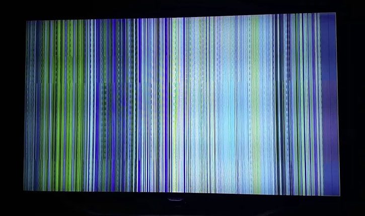 Nguyên nhân tại sao tivi LG bị sọc kẻ ngang màn hình