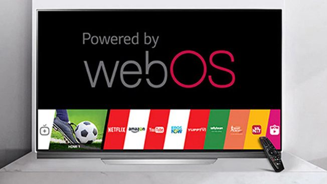 giao diện Hệ điều hành webOS trên smart tivi LG 