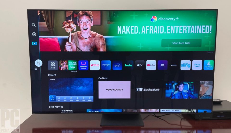 Giao diện người dùng Tizen Samsung QN90B