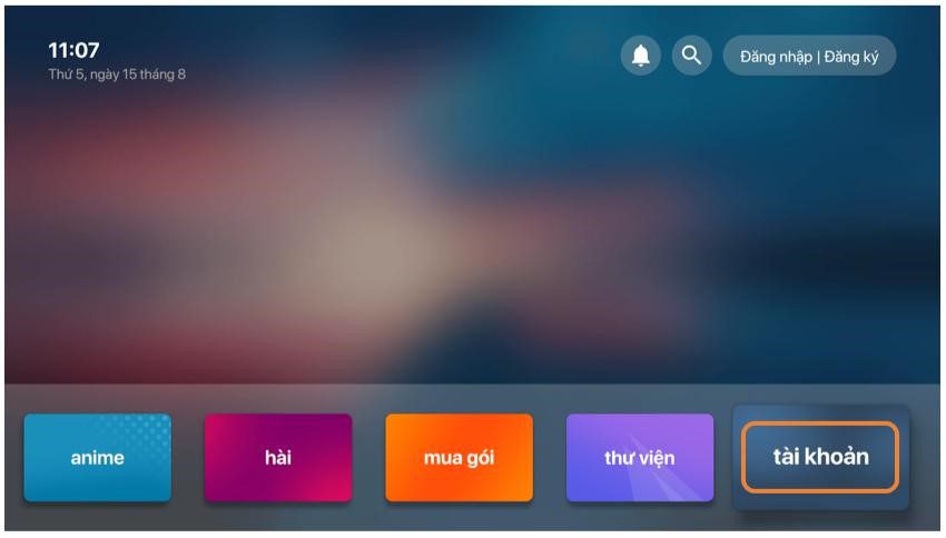 cách nhập mã fpt play trên tivi sony