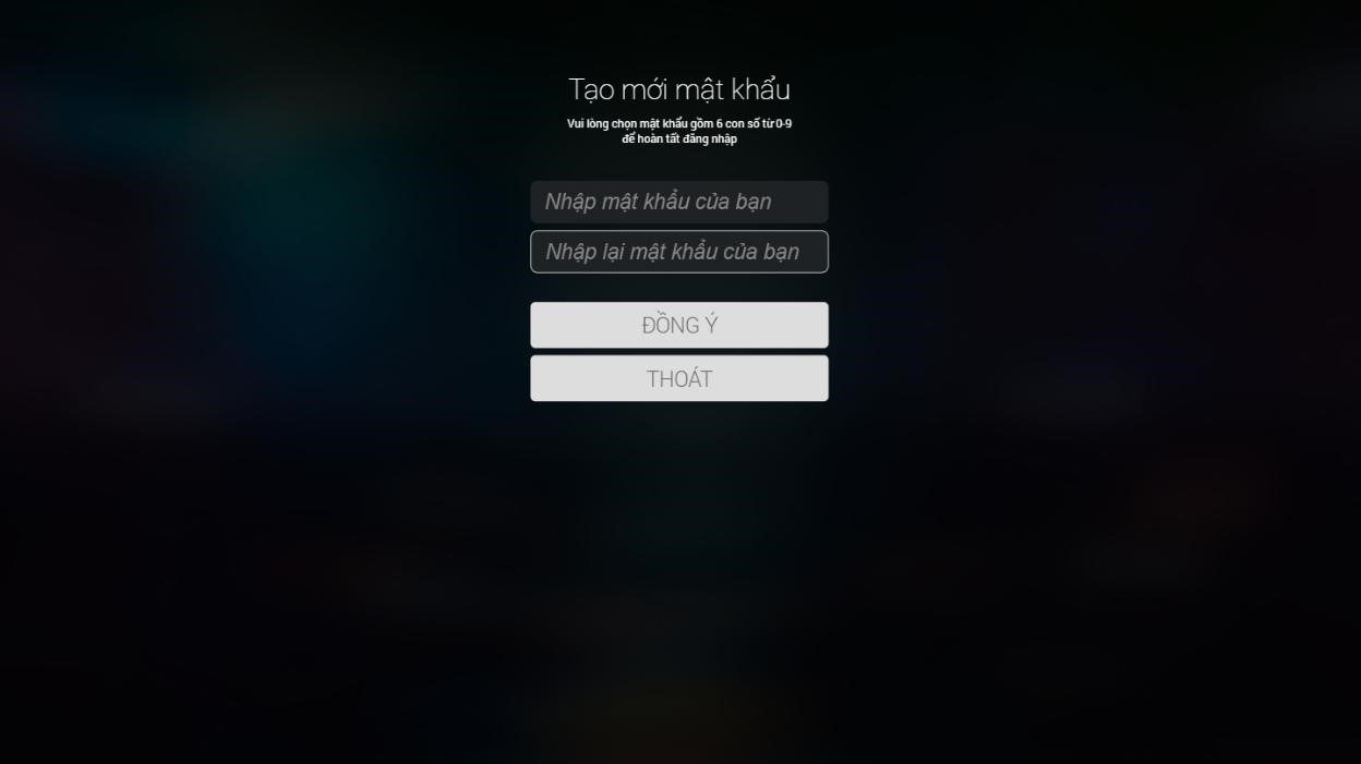 cách đăng nhập fpt play trên tivi sony