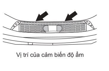 cảm biến độ ẩm máy sấy aqua bơm nhiệt