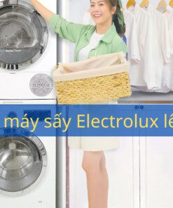 Cách để máy sấy chồng lên máy giặt Electrolux