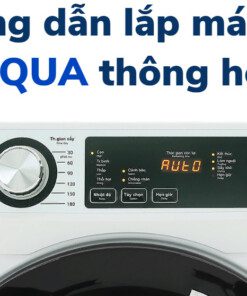 cách lắp máy sấy AQUA thông hơi