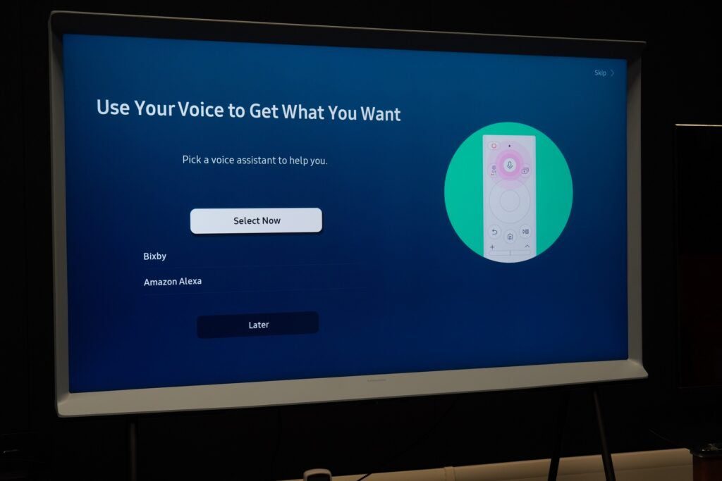 Hỗ trợ giọng nói Samsung The Serif