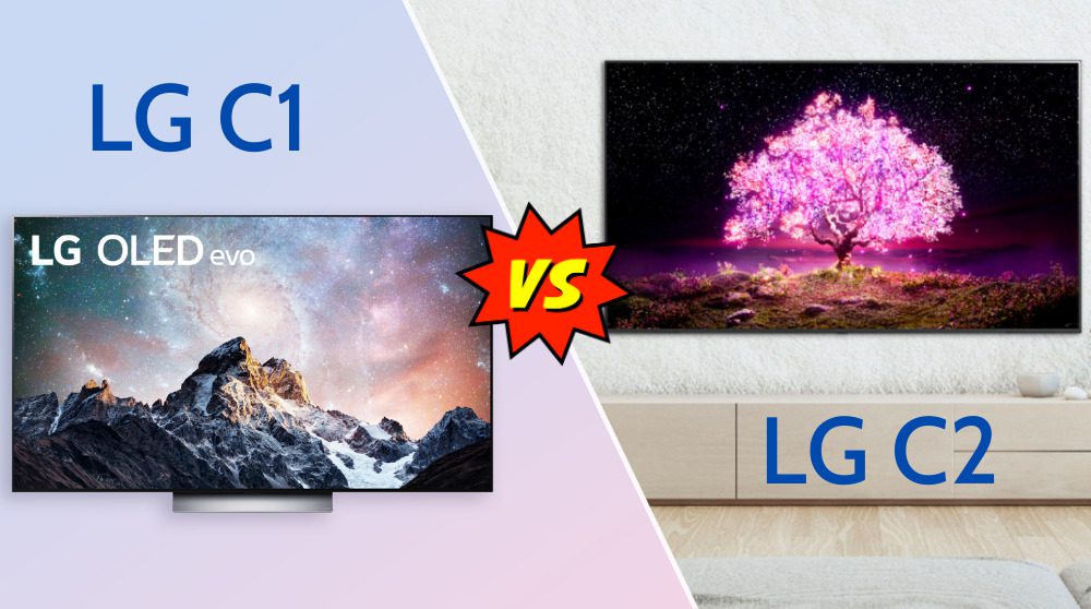 So sánh tivi LG C1 và C2