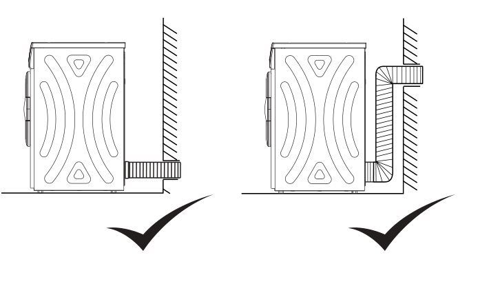 cách lắp ống xả của máy sấy Casper thông hơi