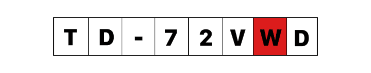 Giải mã kí hiệu trên tên của máy sấy quần áo Casper - Màu sắc