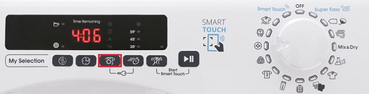 Nút chế độ khô Nút chế độ khô