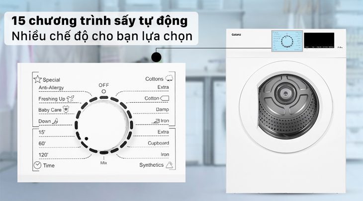 Đánh giá máy sấy quần áo Galanz chi tiết nhất