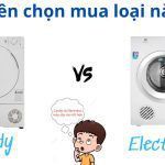 So sánh máy sấy quần áo Candy và Electrolux: Mua loại nào tốt