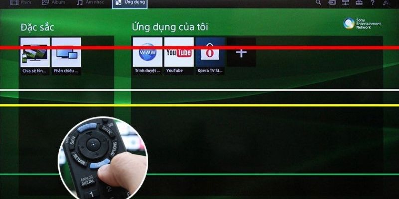 cách sửa tivi Samsung bị lỗi sọc màn hình