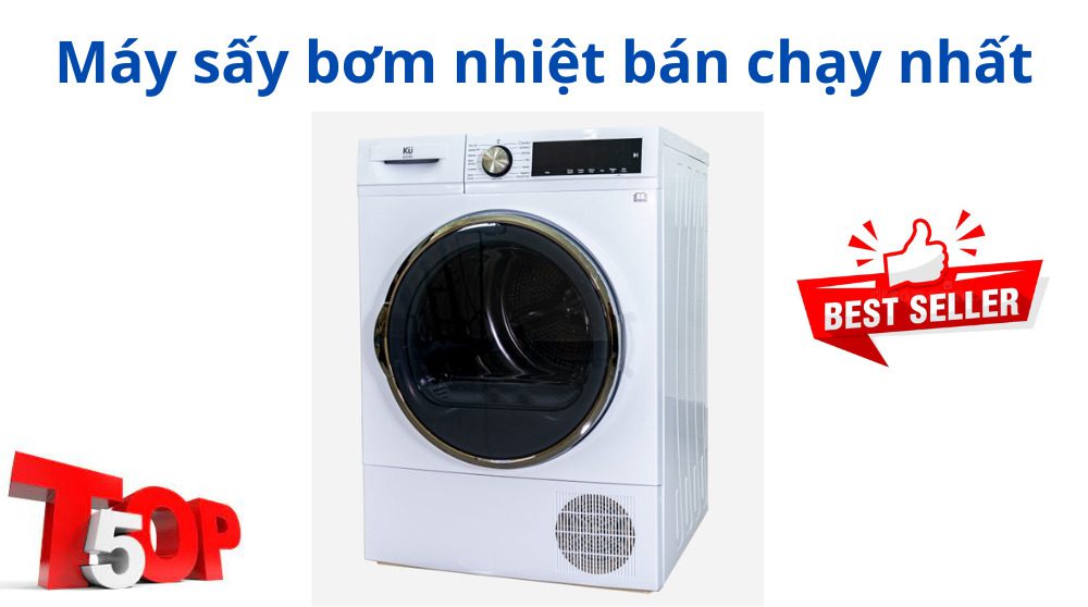 máy sấy quần áo bơm nhiệt loại nào tốt