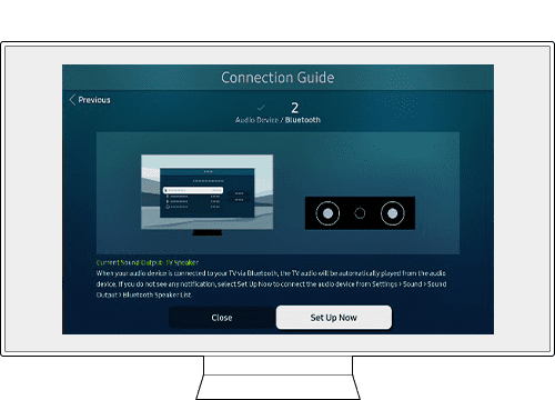 Kết nối tai nghe Bluetooth với tivi Samsung
