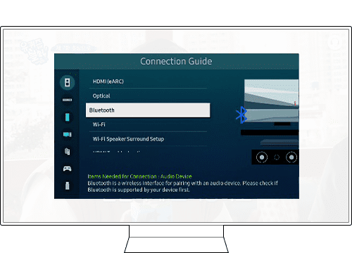 Hướng dẫn kết nối tai nghe Bluetooth với tivi Samsung