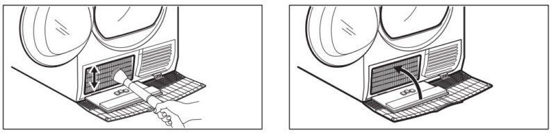 vệ sinh bộ trao đổi nhiệt trên máy sấy elec