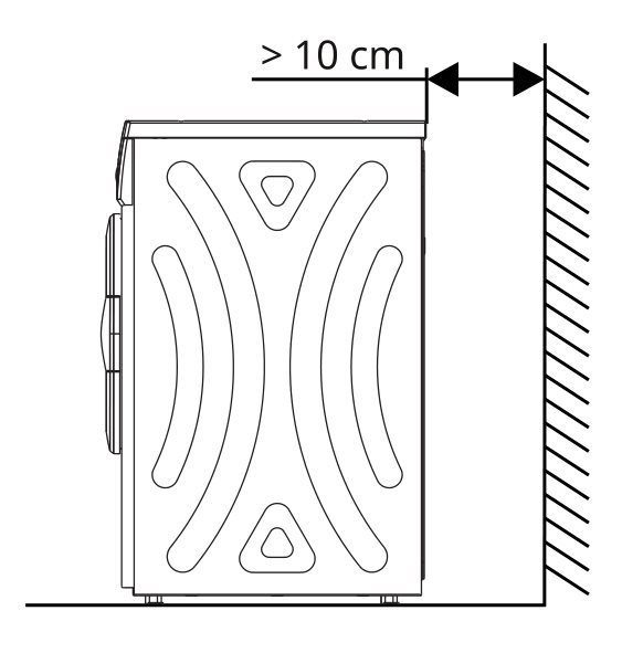 yêu cầu khi chọn vị trí lắp đặt máy sấy Casper