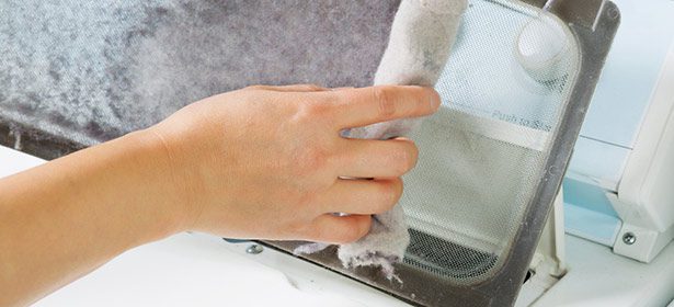 Lỗ thông hơi máy sấy quần áo