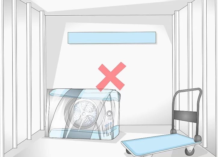 cách đặt máy lên xe - di chuyển máy sấy và máy giặt đến vị trí mới, nhà mới